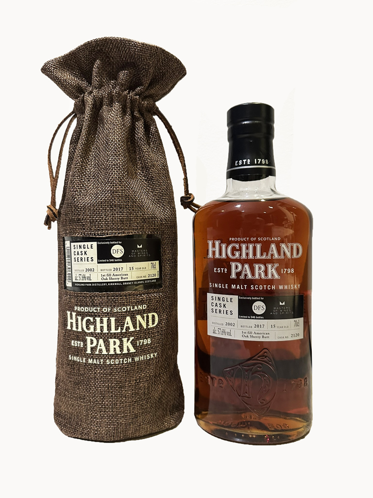 Highland Park 15 year old single cask 2120 - SimplyWhisky.sg