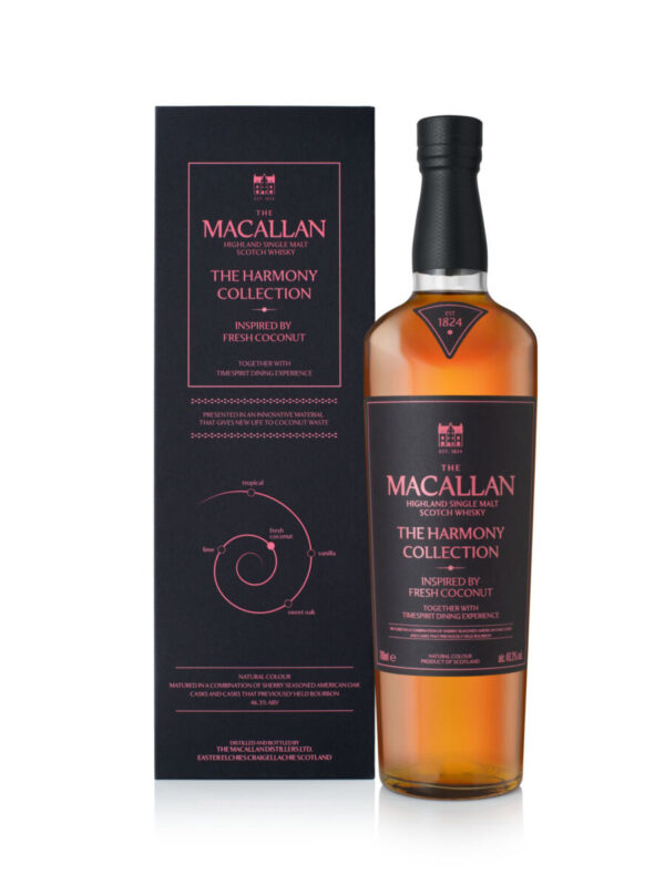 Macallan The Harmony Collection inspired by Fresh Coconut